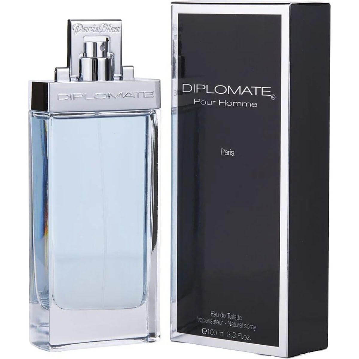 Diplomate Pour Homme by Paris Bleu cologne for men EDT 3.3 / 3.4 oz New In Box 3442151009773
