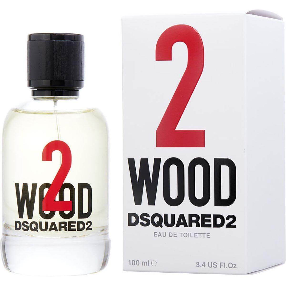Dsquared2 2 Wood by Dsquared2 for Unisex EDT 3.3 / 3.4 oz New in Box 8011003864294