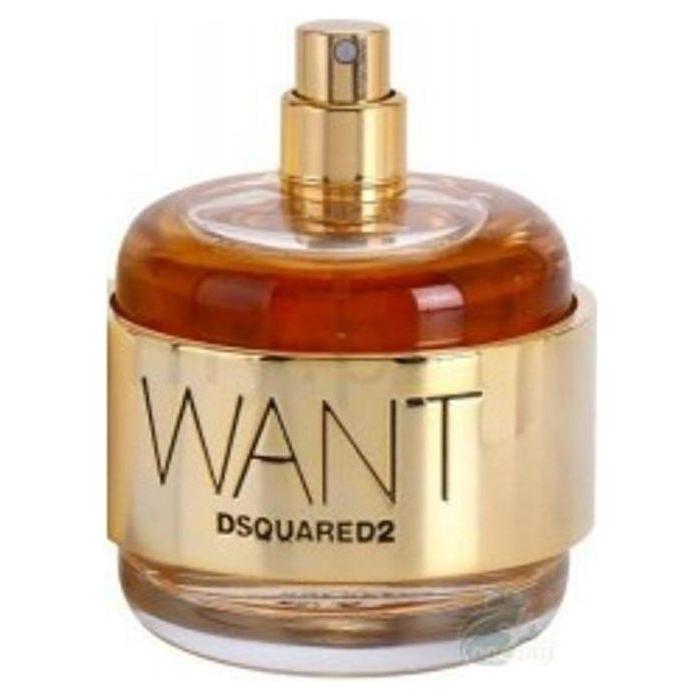 Dsquared2 Want by Dsquared2 Perfume Women 3.4 oz edp 3.3 new tester 8011530992606