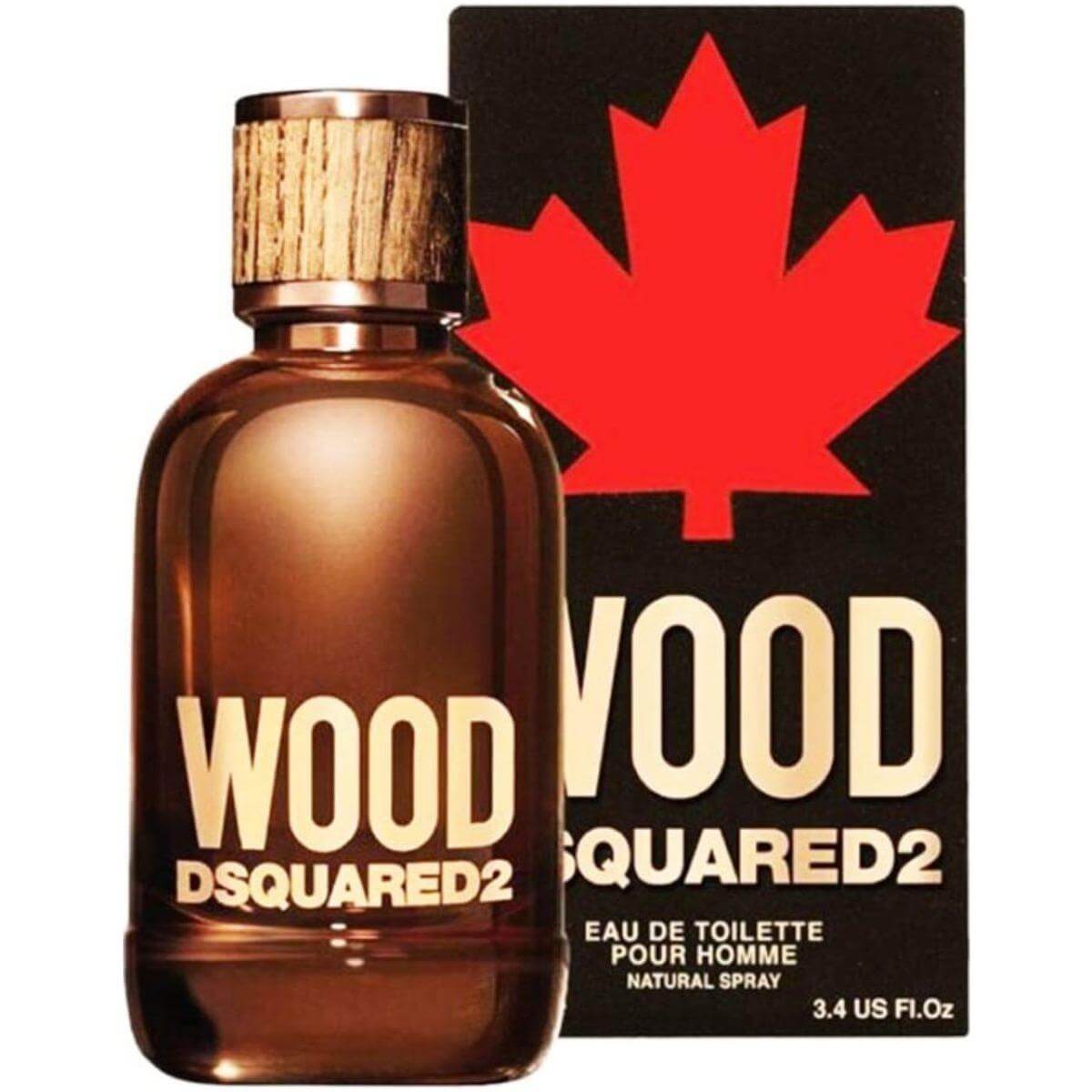 Dsquared2 Wood by Dsquared2 cologne for men EDT 3.3 / 3.4 oz New In Box 8011003845705