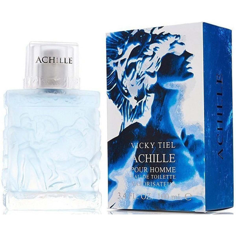 VICKY TIEL Achille Pour Homme by Vicky Tiel cologne EDT 3.3 / 3.4 oz New In Box at $ 15.62