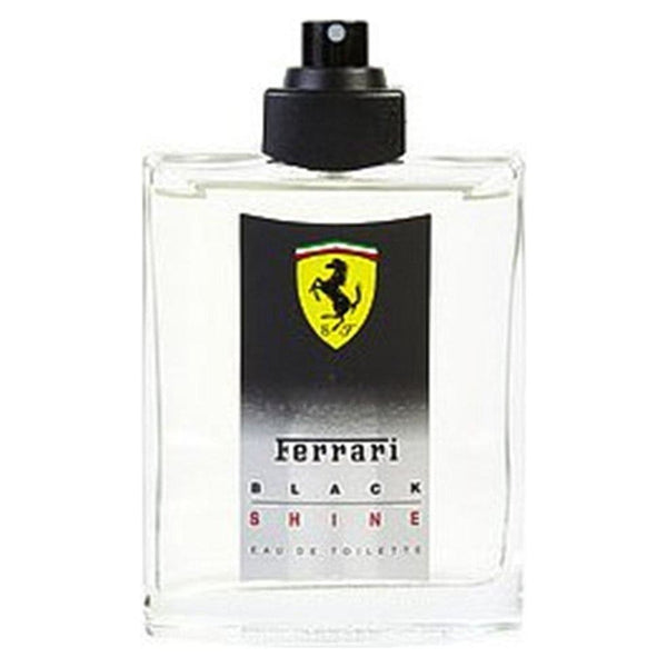 Ferrari BLACK SHINE by Ferrari 4.2 oz edt Cologne Spray for Men New Tester