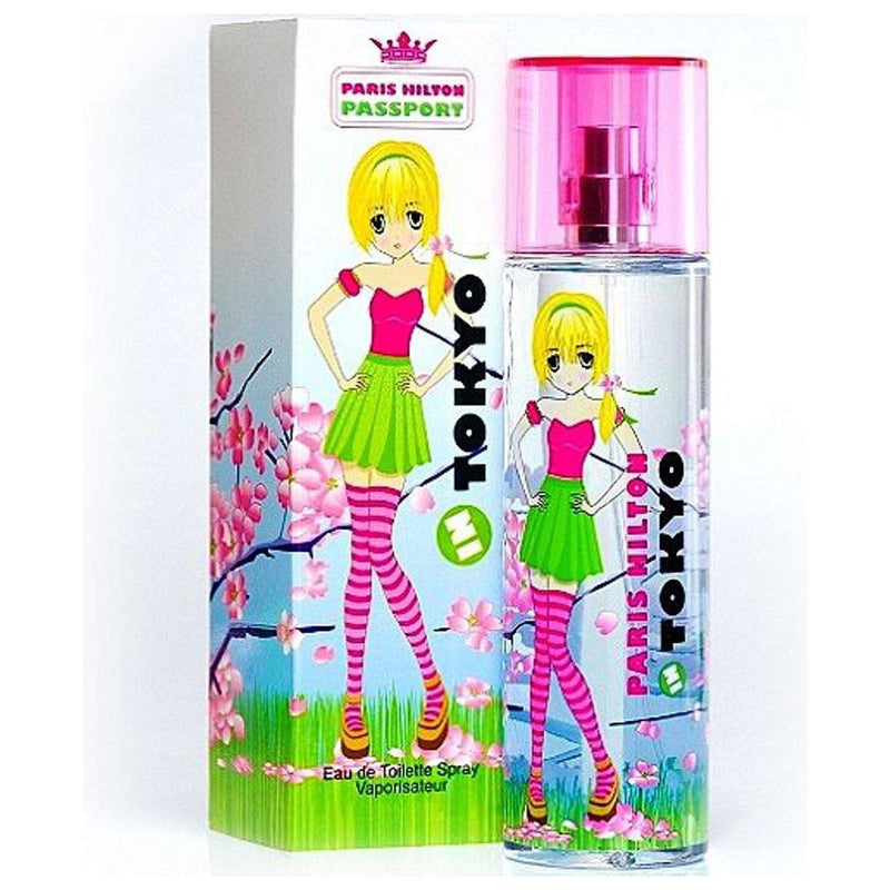 Paris Hilton PASSPORT in TOKYO by Paris Hilton 3.4 oz edt Spray Perfume NEW IN BOX at $ 14.89