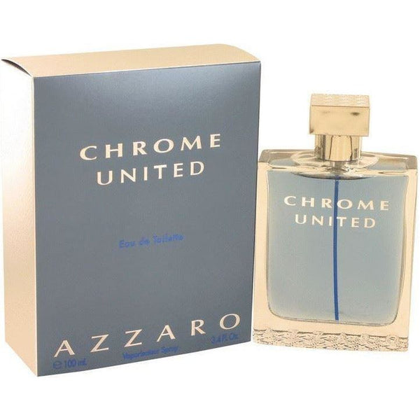 CHROME UNITED Azzaro Cologne for Men EDT 3.3 / 3.4 oz NEW IN BOX