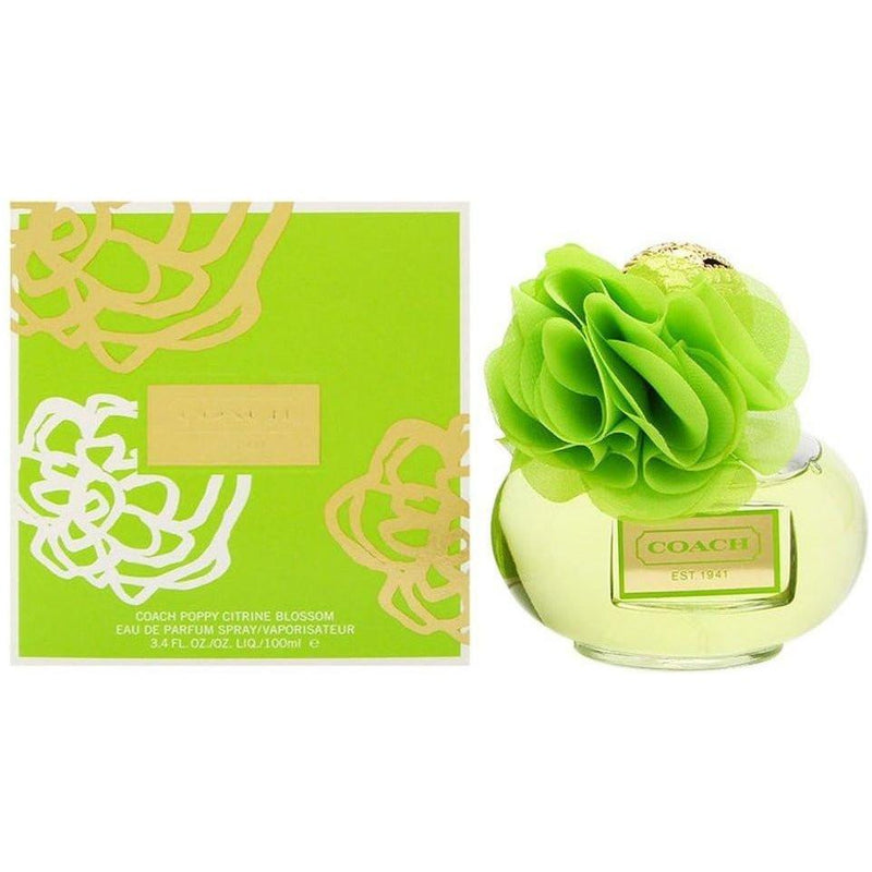 Coach COACH POPPY CITRINE BLOSSOM Perfume Women 3.4 oz 3.3 EDP NEW IN BOX at $ 32.28