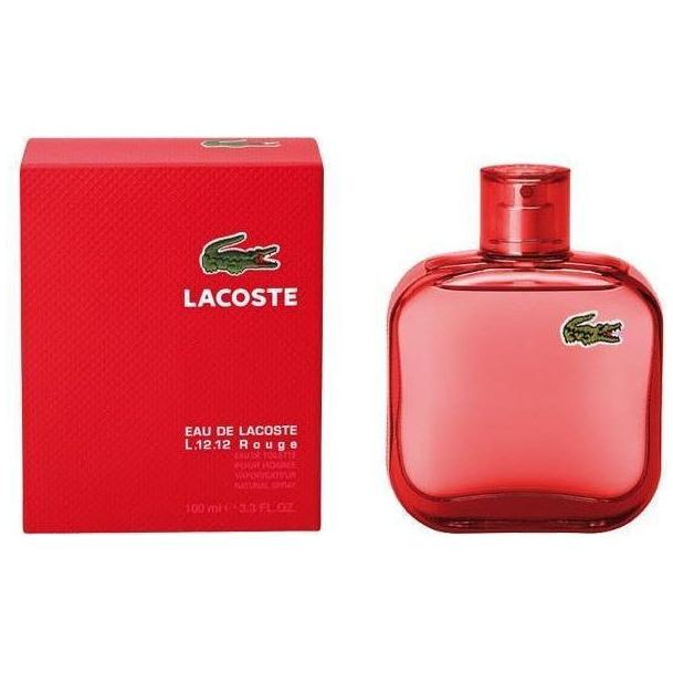 Eau de LACOSTE ROUGE L.12.12 3.4 / 3.3 oz edt Cologne for men NEW IN BOX 737052517667