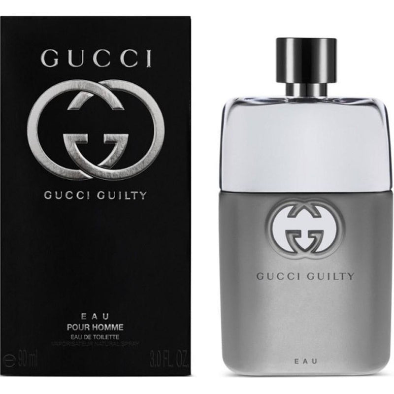 Gucci GUILTY EAU Pour Homme by Gucci cologne EDT 3.0 / 3 oz New in Box at $ 48.78