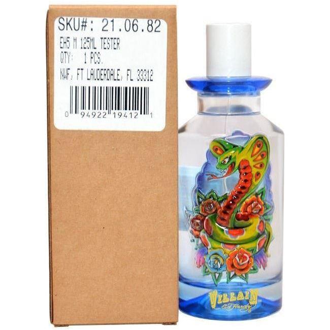 Ed Hardy Villain by Christian Audigier 4.2 oz EDT Spray for Men NEW tester 094922194121