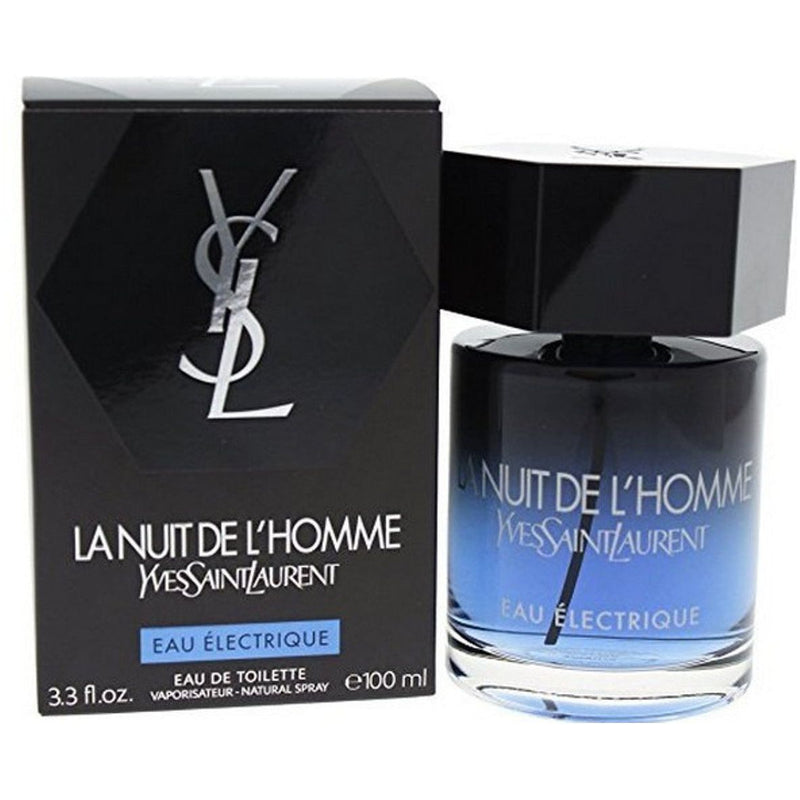 Yves Saint Laurent LA NUIT DE L'HOMME Eau electrique by Yves Saint Laurent cologne EDT 3.3 / 3.4 oz New in Box at $ 53.03