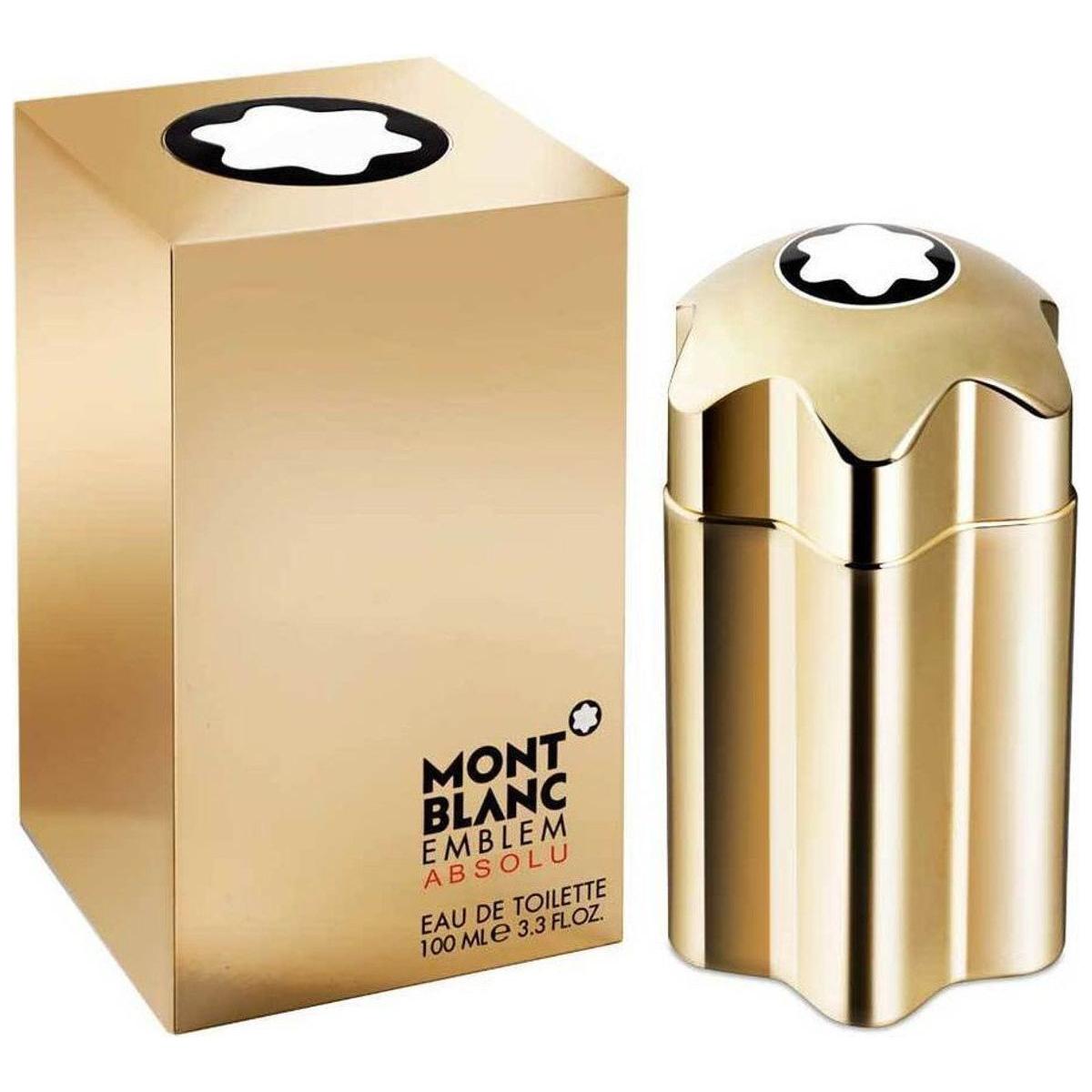 EMBLEM Absolu by Mont Blanc Men cologne for him EDT 3.3 / 3.4 oz New in Box 3386460085823