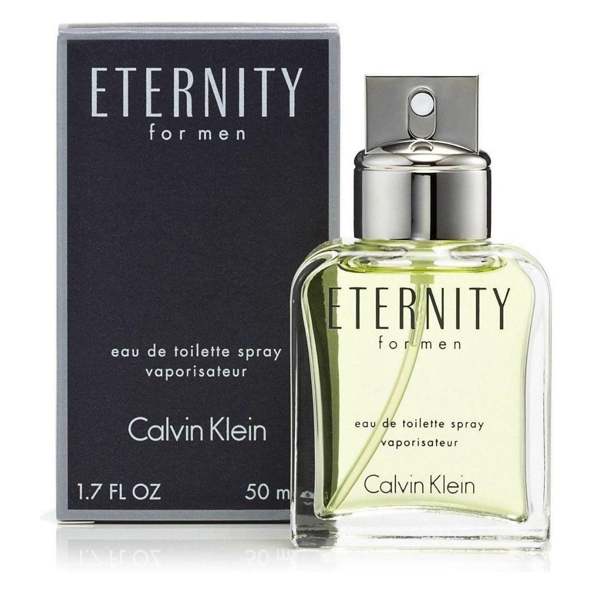 ETERNITY by CALVIN KLEIN cologne for men EDT 1.7 oz New in Box 088300605309