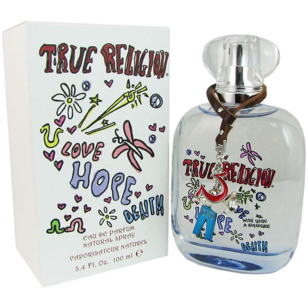 LOVE HOPE DENIM by True Religion 3.3 / 3.4 oz EDP Perfume for Women NIB