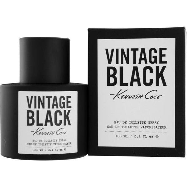 VINTAGE BLACK by Kenneth Cole 3.4 oz edt 3.3 MEN Cologne New in BOX