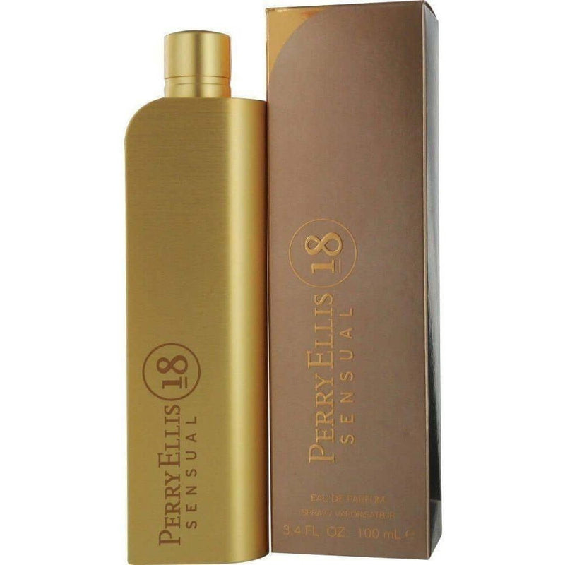 Perry Ellis 18 Sensual By Perry Ellis for Women 3.3 / 3.4 oz EDP Perfume NEW IN BOX at $ 21.43