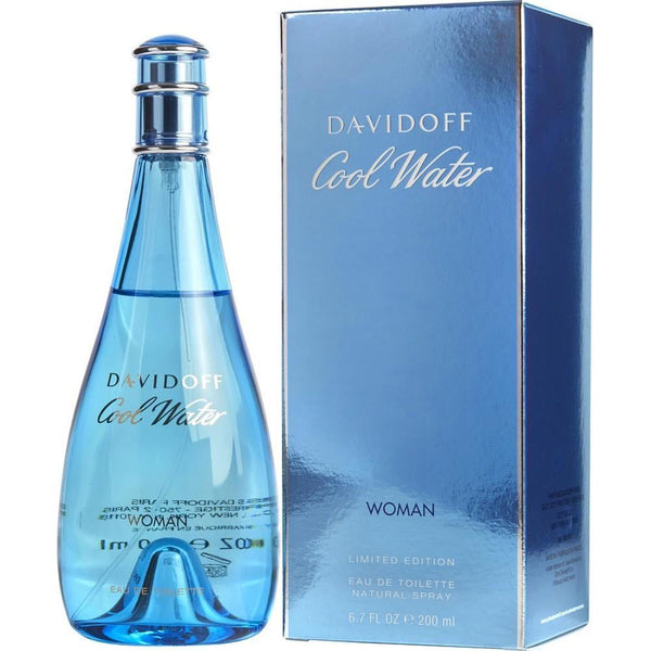 Cool Water by Davidoff perfume for women EDT 6.7 / 6.8 oz New in Box