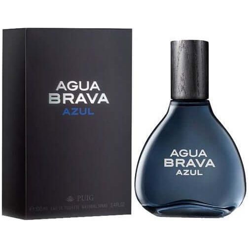 Agua Brava Azul By Antonio Puig for Men Edt Spray 3.4 Oz 3.3 New in Box - 3.4 oz / 100 ml
