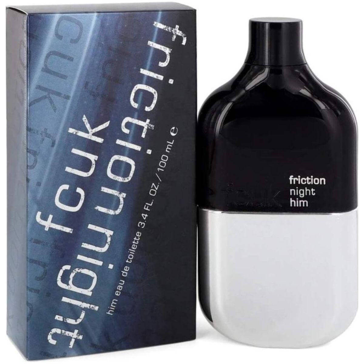 Fcuk Friction Night by French Connection cologne men EDT 3.3 / 3.4 oz New In Box 085715672957