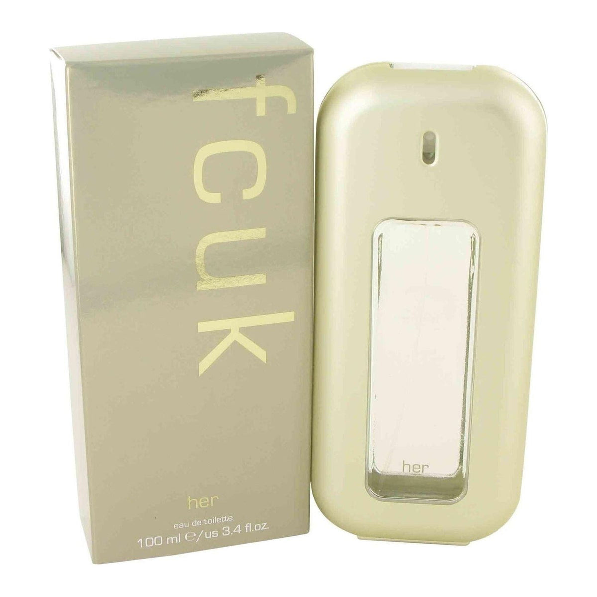 FCUK HER by French Connection Perfume 3.3 / 3.4 oz EDT For Women New in Box 085715671042
