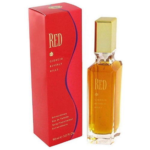 Giorgio of Beverly Hills RED by GIORGIO BEVERLY HILLS Perfume 3.0 / 3 oz EDT For Women New in Box at $ 22.4