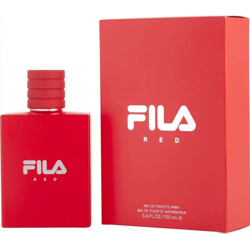 Fila Red by cologne for men EDT 3.3 / 3.4 oz New In Box