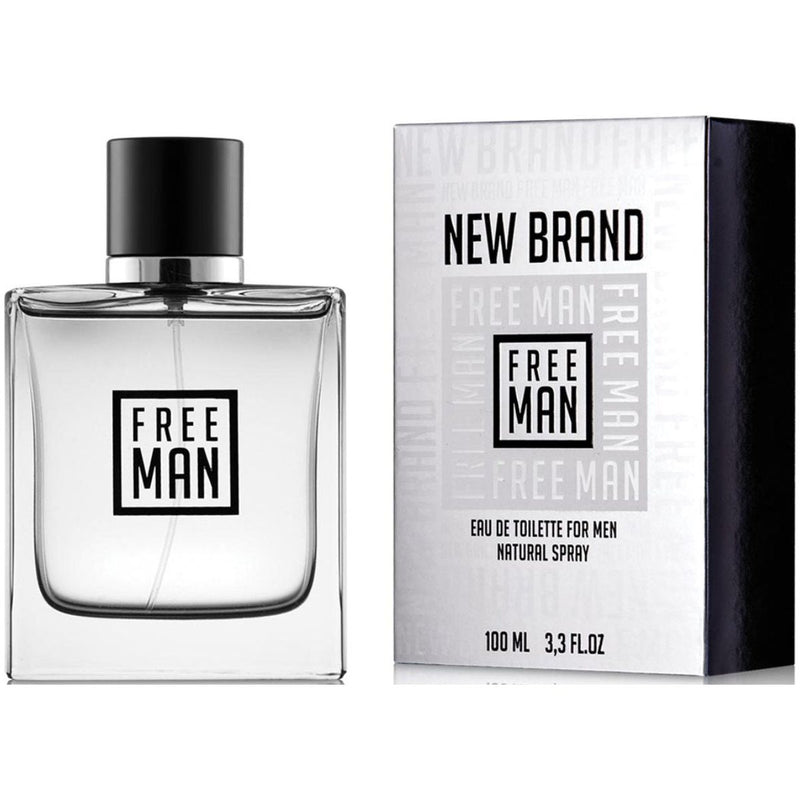 Free Man by New Brand cologne for men EDT 3.3 /3.4 oz New In Box