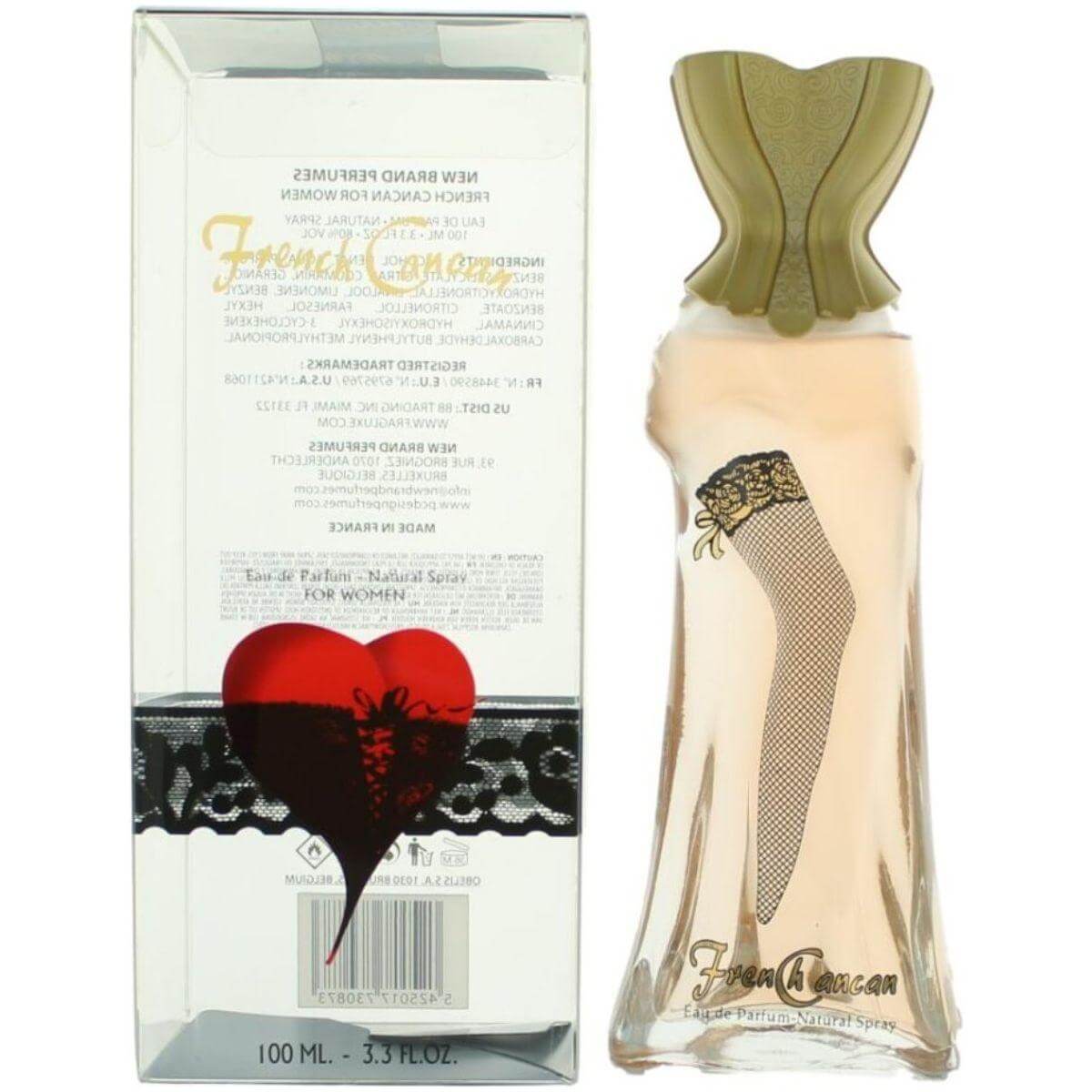 French Cancan by New Brand perfume for women EDP 3.3 /3.4 oz New In Box 5425017730873
