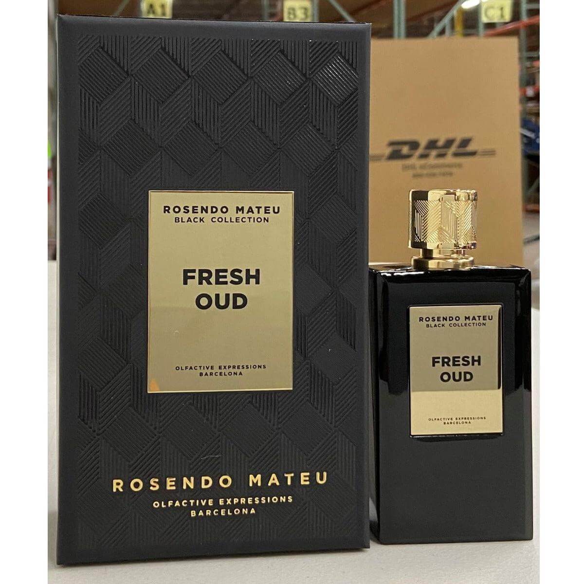 Fresh Oud by Rosendo Mateu perfume for unisex EDP 3.3 / 3.4 oz New in Box 8436018276366