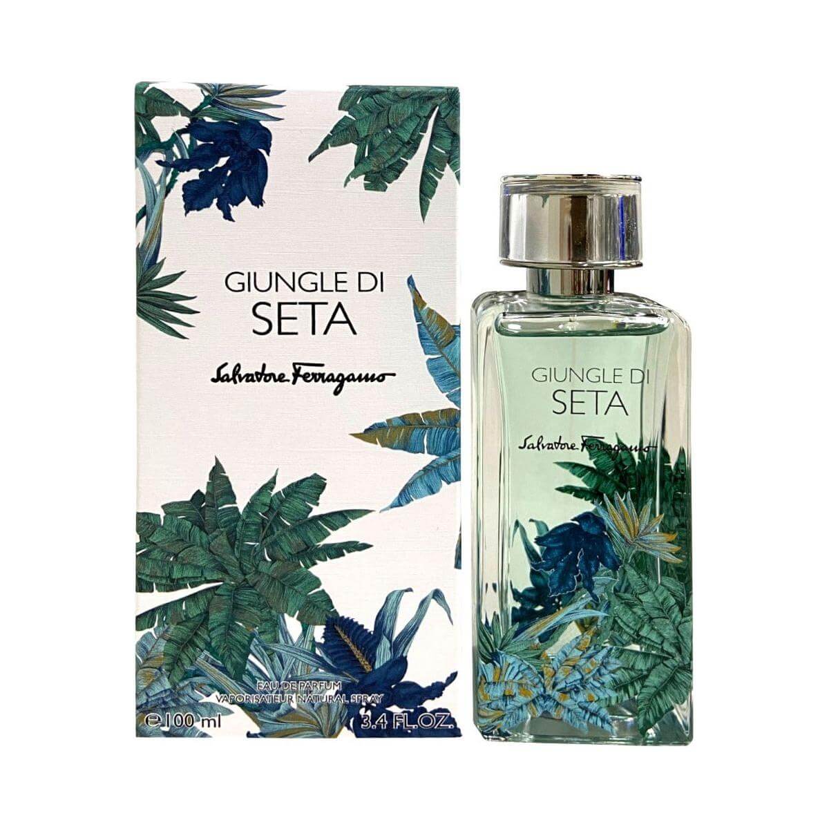 Giungle di Seta by Salvatore Ferragamo for unisex EDP 3.3 / 3.4 oz New in Box 8052464890330
