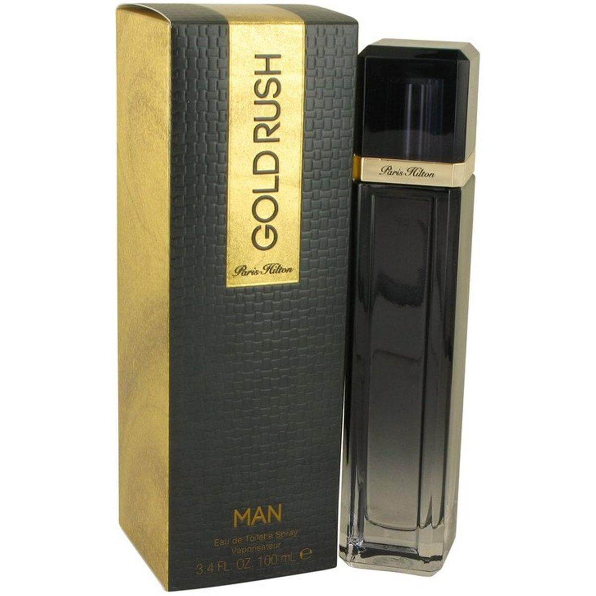 Gold Rush Man by Paris Hilton cologne for men EDT 3.3 / 3.4 oz New In Box 608940566947