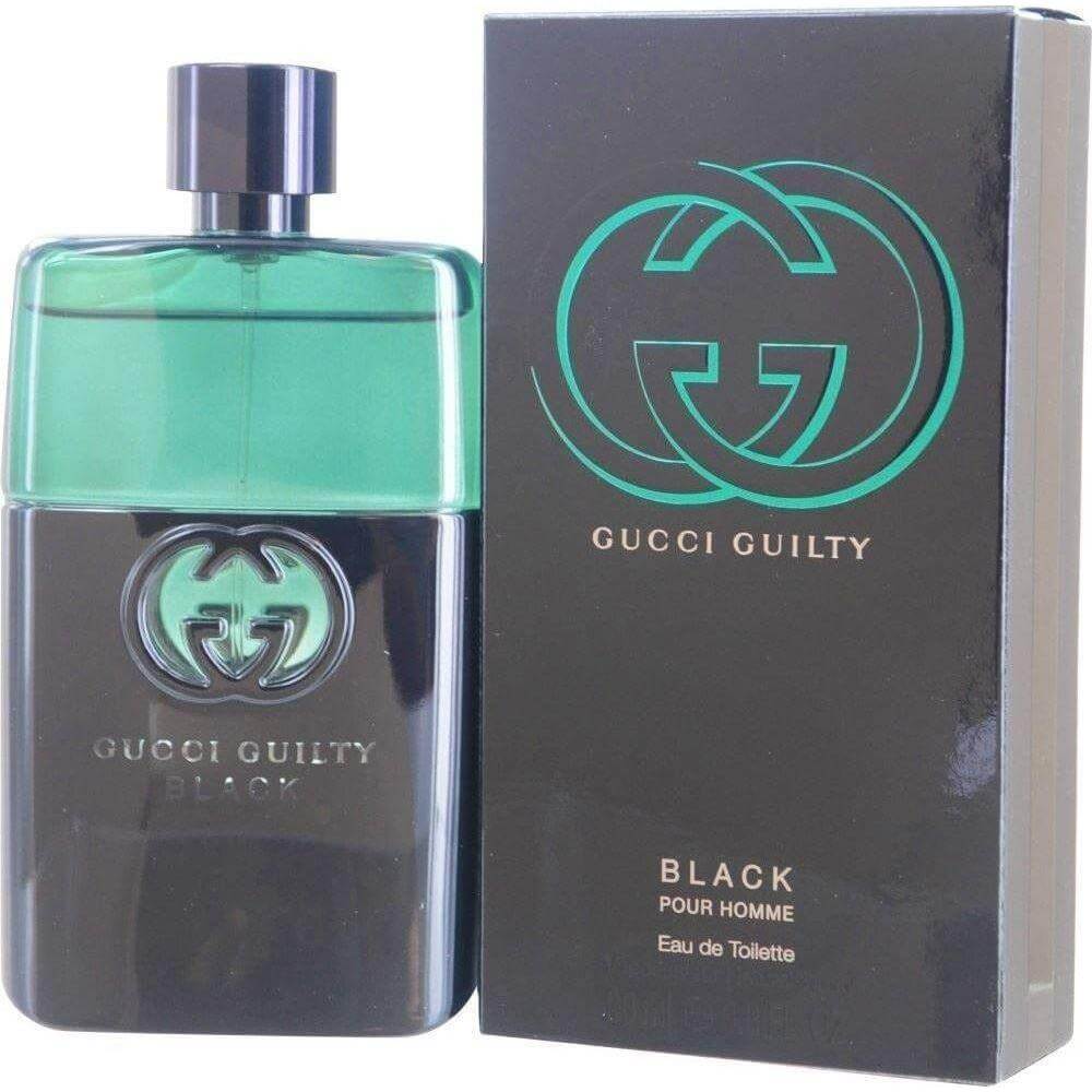 Gucci Guilty Black for Men Cologne 3.0 oz edt NEW IN BOX 737052626383