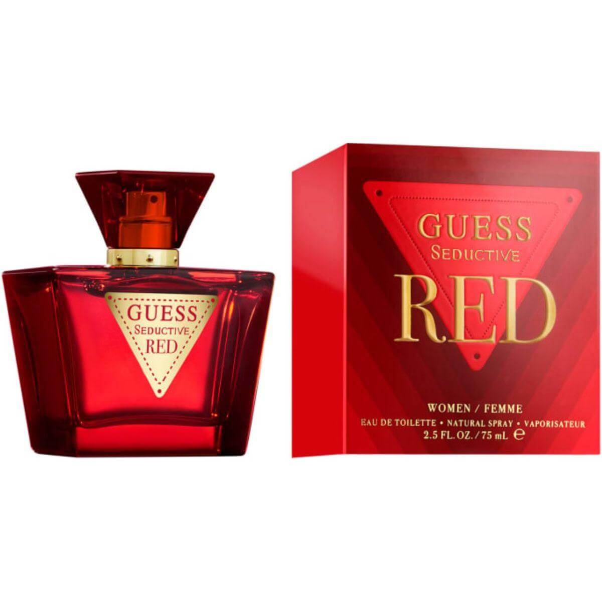 Guess Seductive Red by Guess for women EDT 2.5 oz new in Box 085715322401