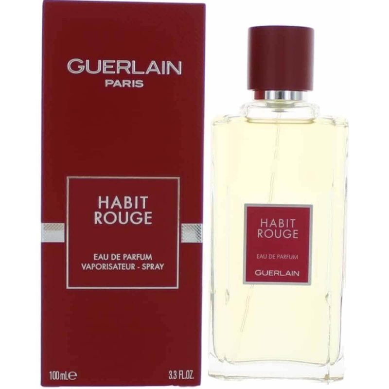 Guerlain HABIT ROUGE by Guerlain cologne for men EDP 3.3 / 3.4 oz New in Box at $ 31.61