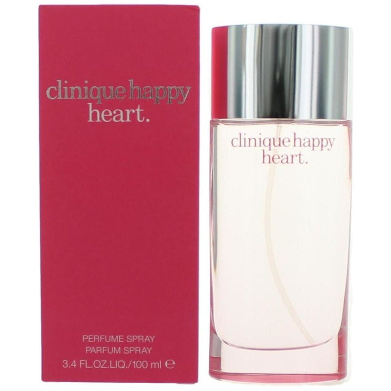 Clinique HAPPY HEART Clinique women 3.4 oz 3.3 edp Perfume spray NEW IN BOX at $ 38.31