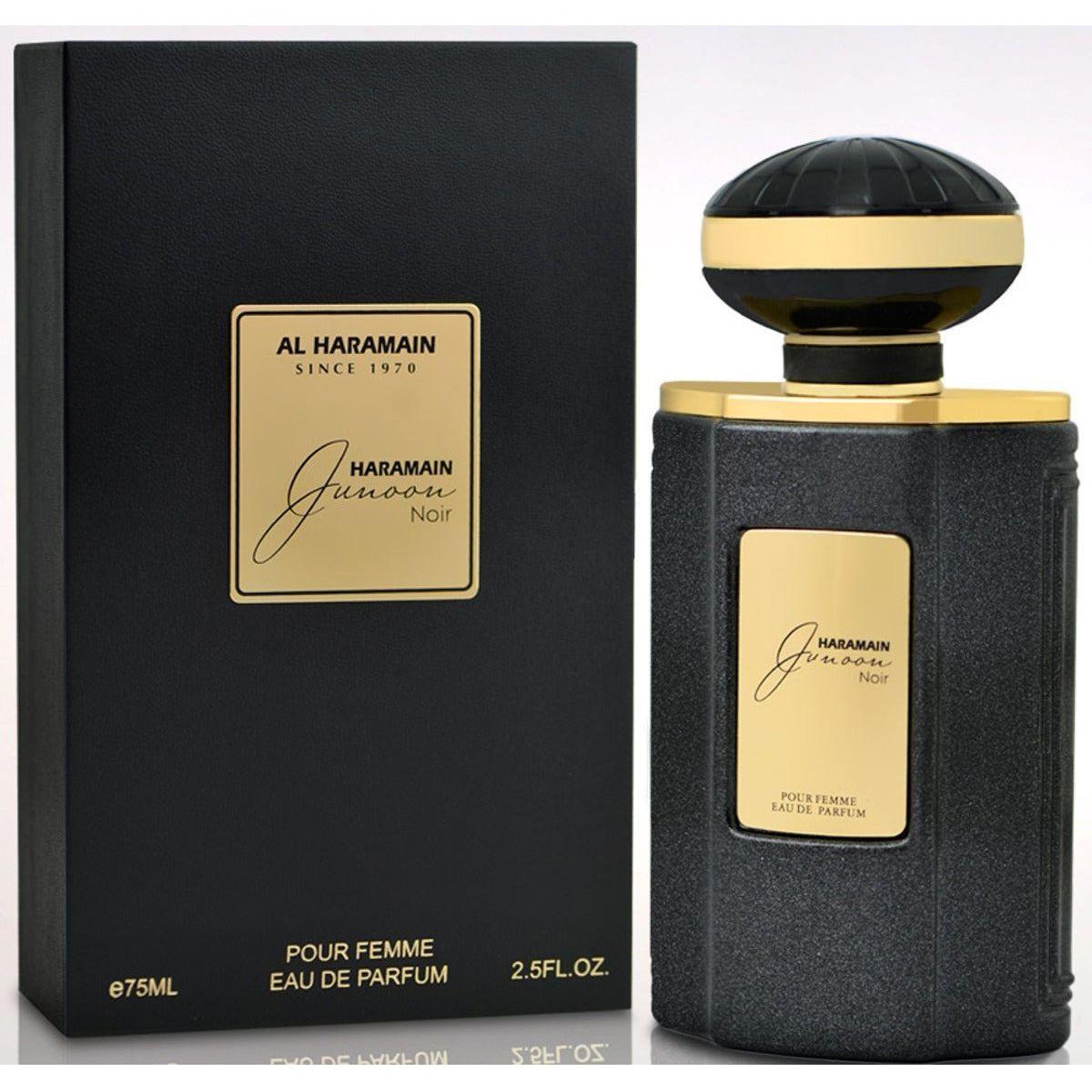 Haramain Junoon Noir by Al Haramain perfume for her EDP 2.5 oz New in Box 6291100130856