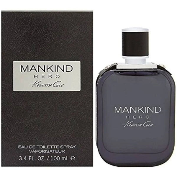MANKIND HERO by Kenneth Cole 3.3 / 3.4 oz EDT Cologne For Men New in B