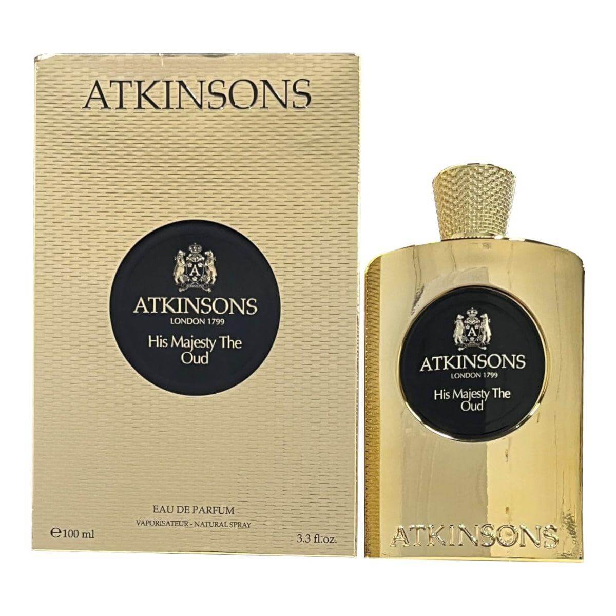 His Majesty the Oud by Atkinsons cologne for men EDP 3.3 / 3.4 oz New in Box 8011003867264