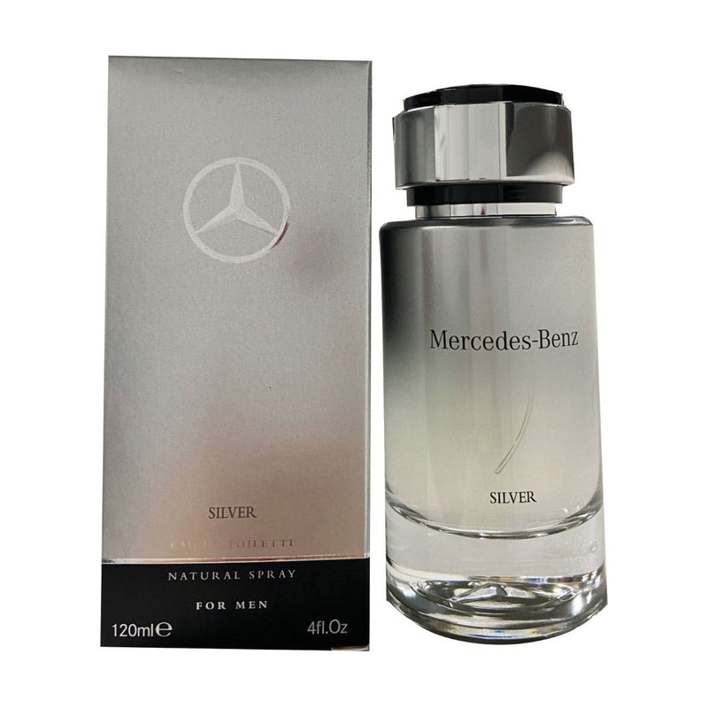 Mercedes-Benz Silver by Mercedes-Benz cologne for men EDT 4 / 4.0 oz New In Box