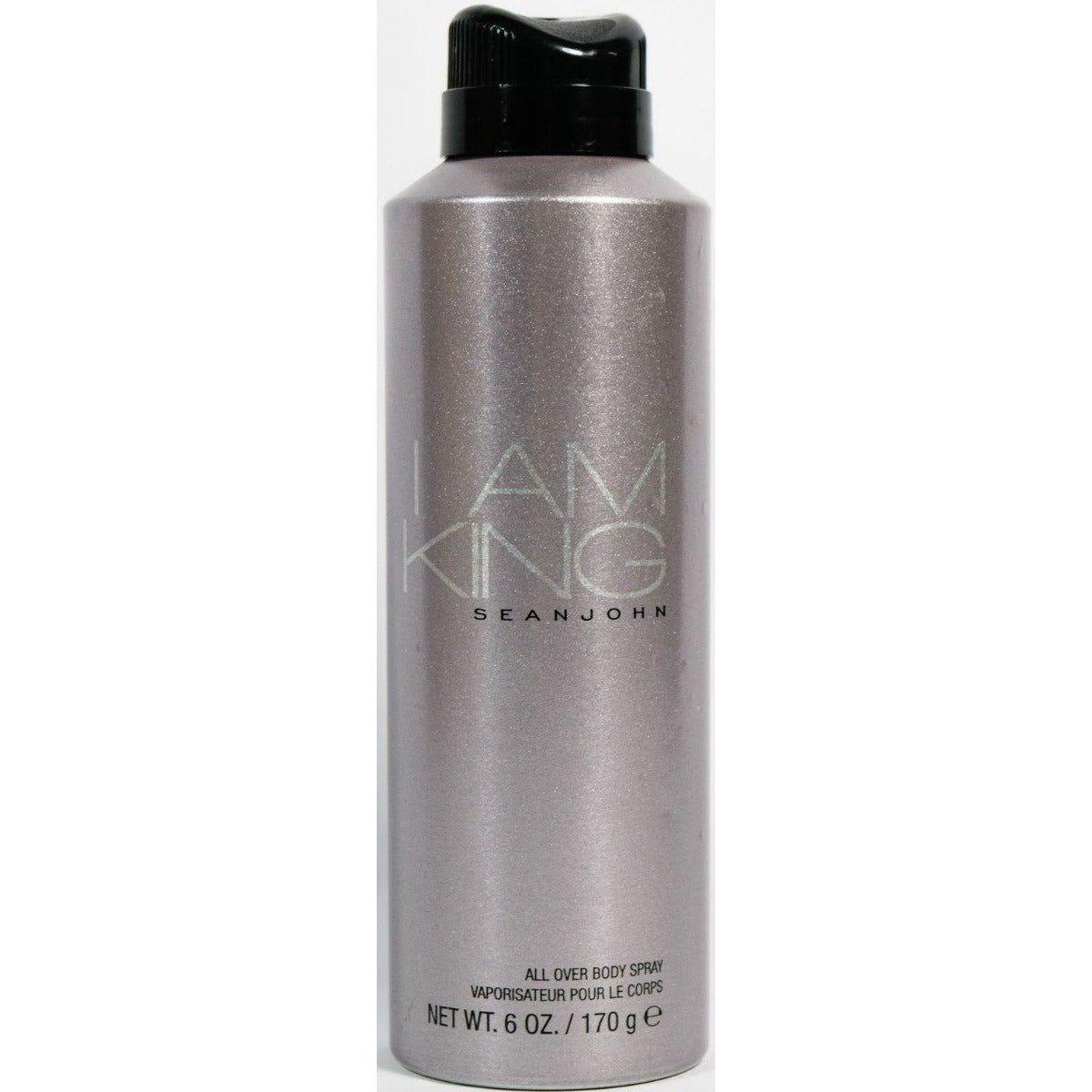 I AM KING by Sean John men all over body spray 6 oz New 883991111425