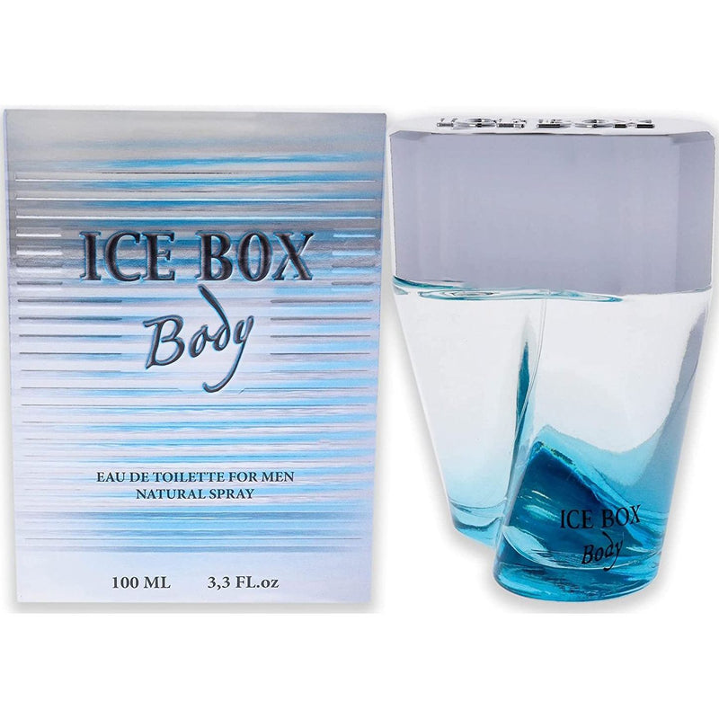 Ice Box Body by New Brand cologne for men EDT 3.3 /3.4 oz New In Box