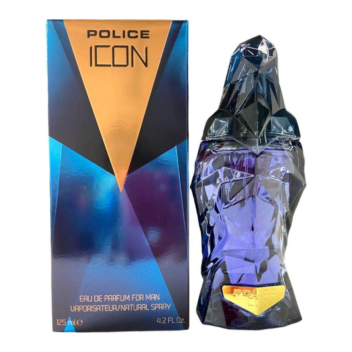 Icon by Police cologne for men EDP 4.2 oz New In Box 679602851121