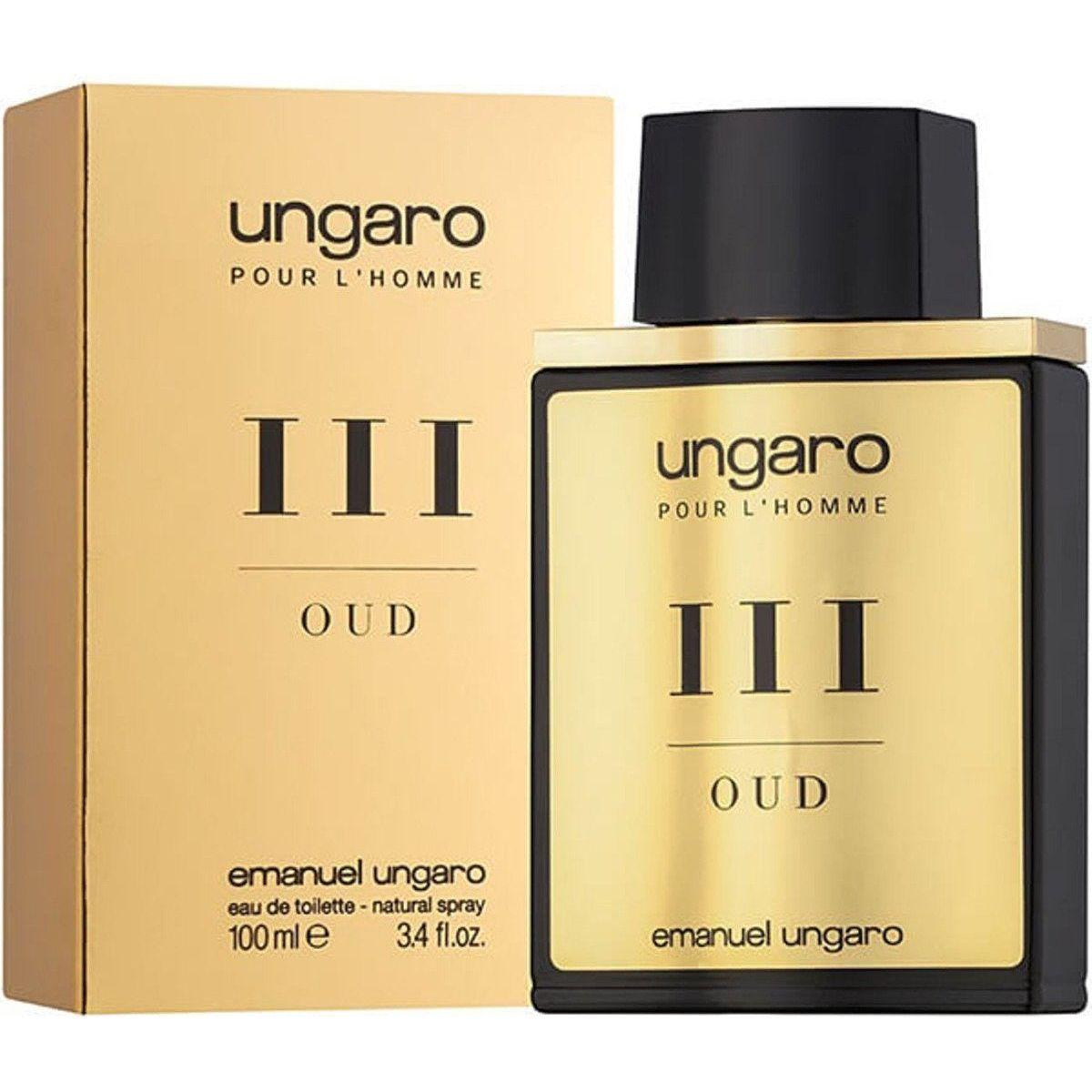 III OUD by Emanuel Ungaro cologne EDT 3.3 / 3.4 oz New In Box 8034097959523