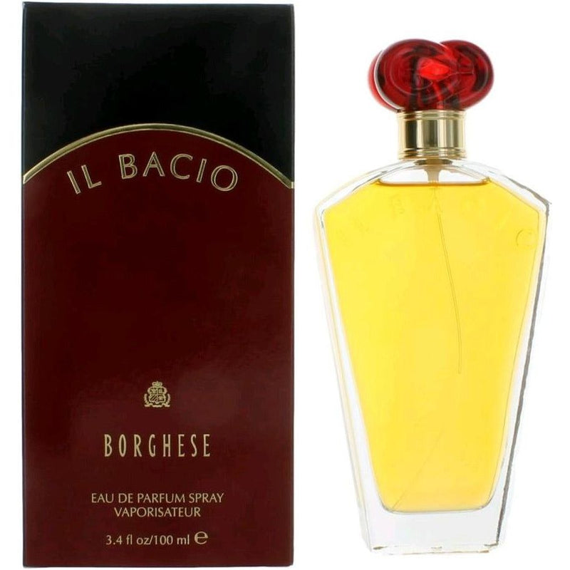 Borghese IL BACIO by Borghese Perfume for Women 3.3 / 3.4 oz EDP Spray New in Box at $ 30.14