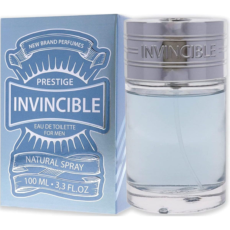 Prestige Invincible by New Brand cologne for men EDT 3.3 /3.4 oz New In Box