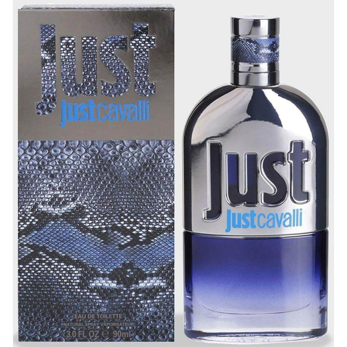 Just Cavalli by Roberto Cavalli cologne for men EDT 3 / 3.0 oz New in Box 3607346236581