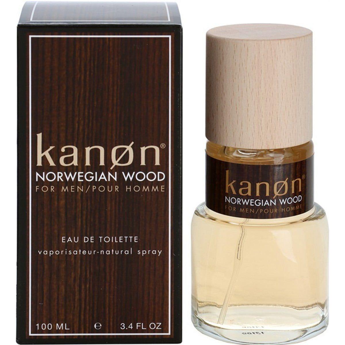 KANON NORWEGIAN WOOD by Kanon cologne for men EDT 3.3 / 3.4 oz New in Box 899219002093