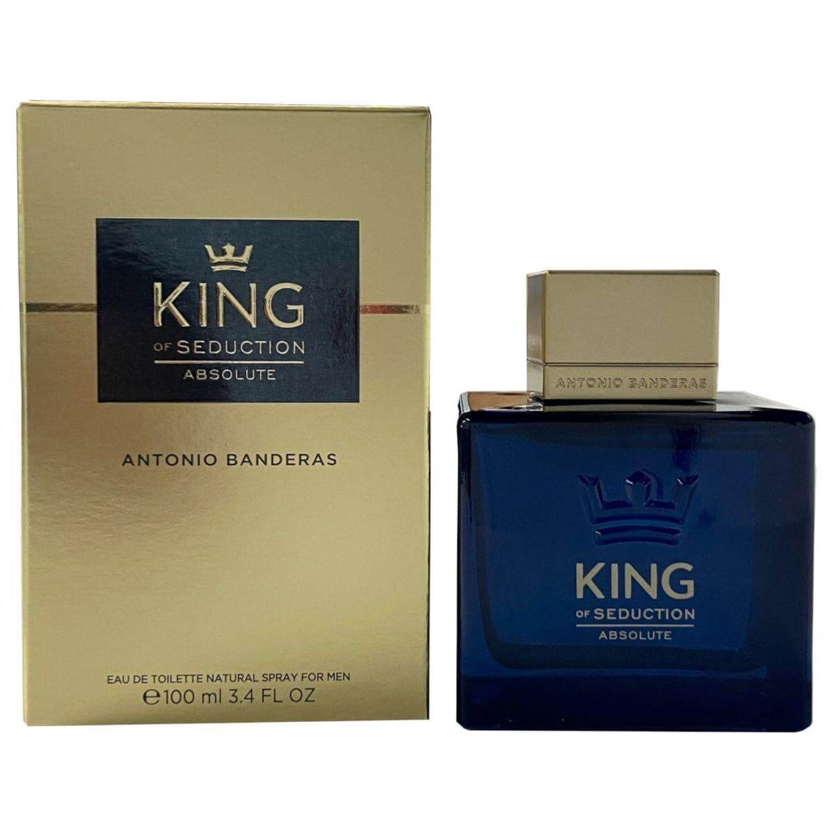 King Of Seduction Absolute by Antonio Banderas cologne for men EDT 3.3 / 3.4 oz New In Box 8411061813973