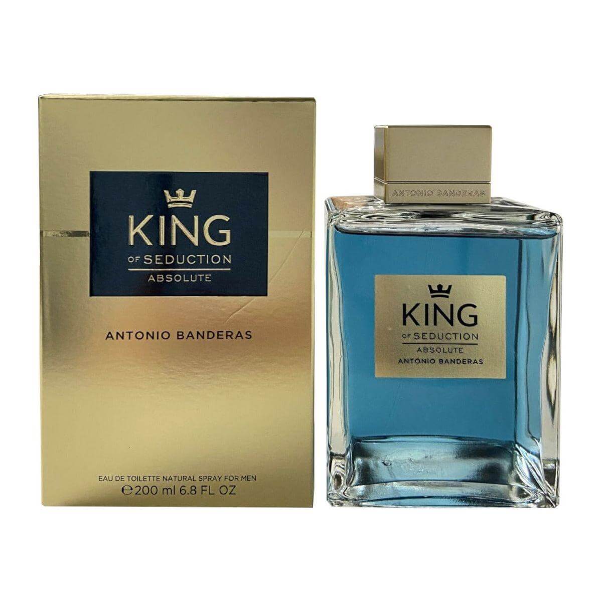 King Of Seduction Absolute by Antonio Banderas cologne for men EDT 6.7 / 6.8 oz New In Box 8411061829530