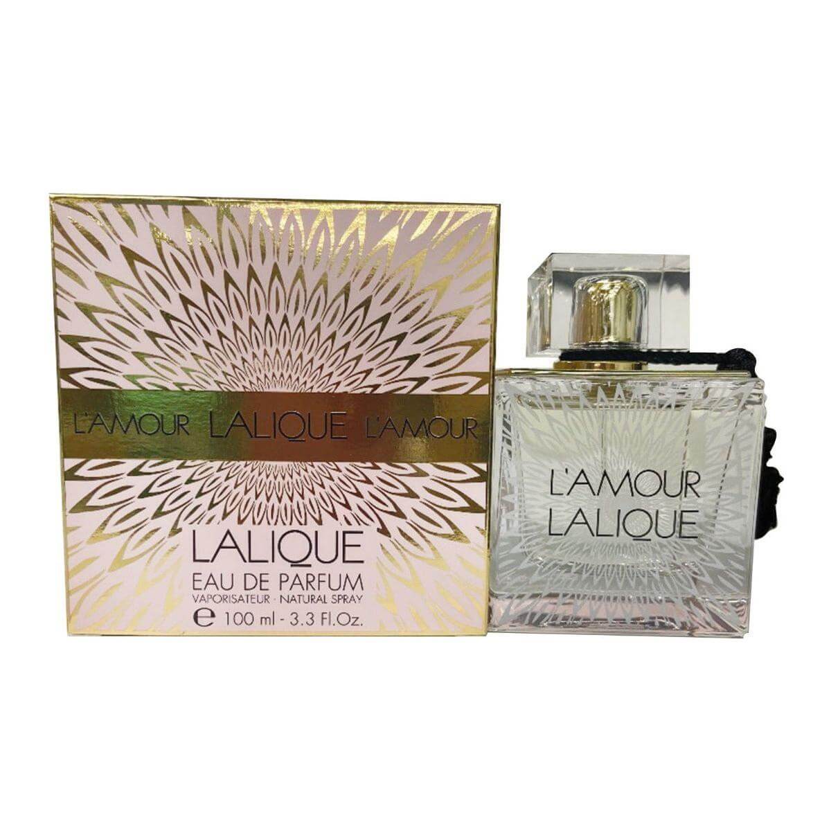 L'Amour Lalique by Lalique perfume for women EDP 3.3 / 3.4 oz New In Box 7640111499060
