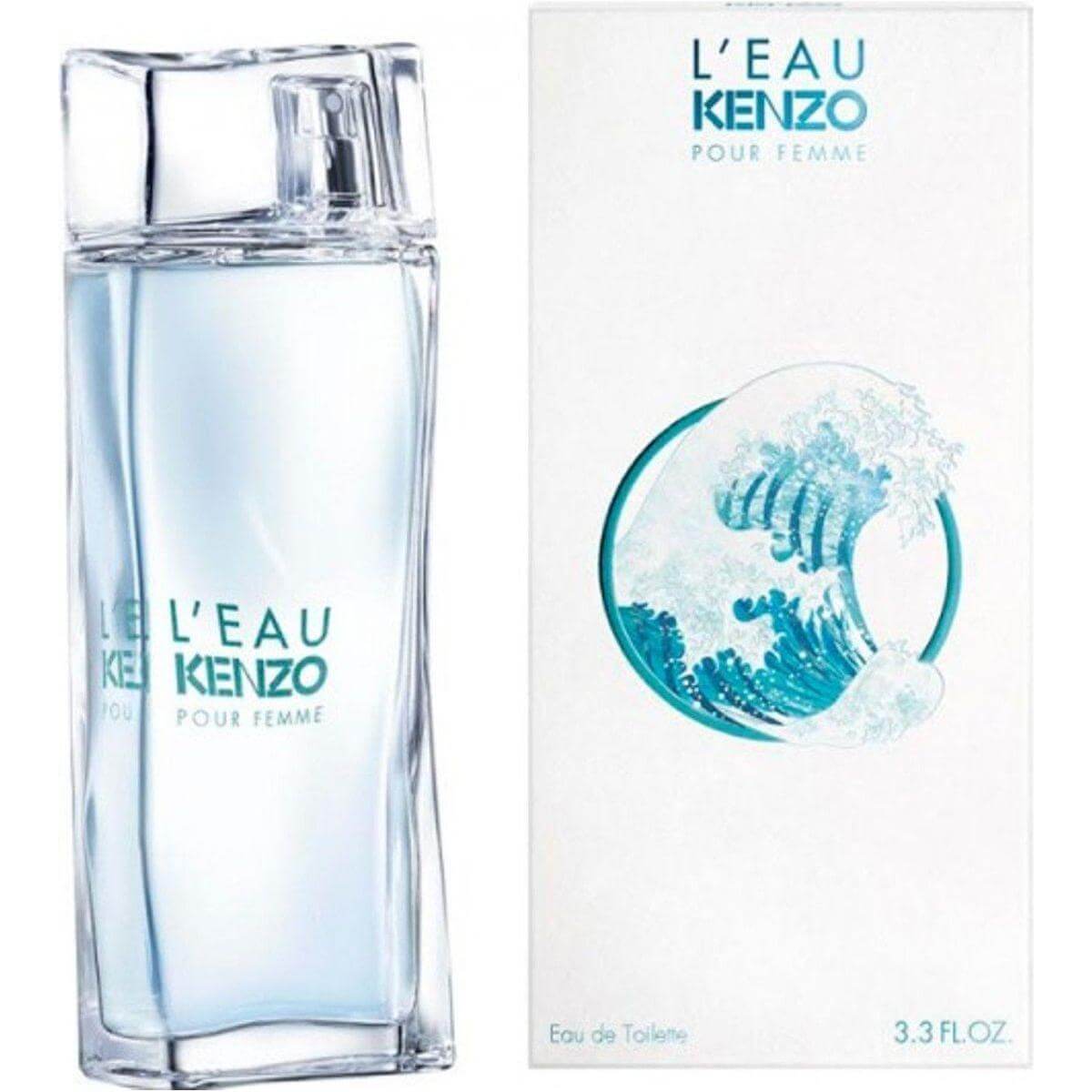L'EAU KENZO POUR FEMME By Kenzo EDT 3.3 / 3.4 oz New in Box 3274872390683