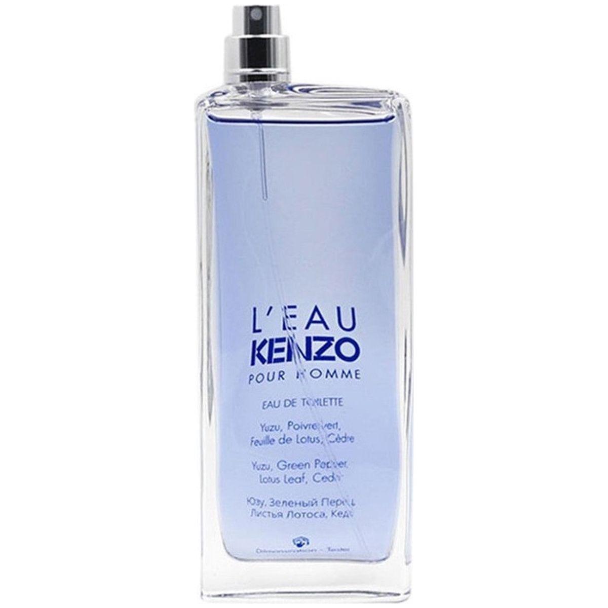 L'Eau Kenzo Pour Homme by Kenzo cologne EDT 3.3 / 3.4 oz New Tester 3274872333994